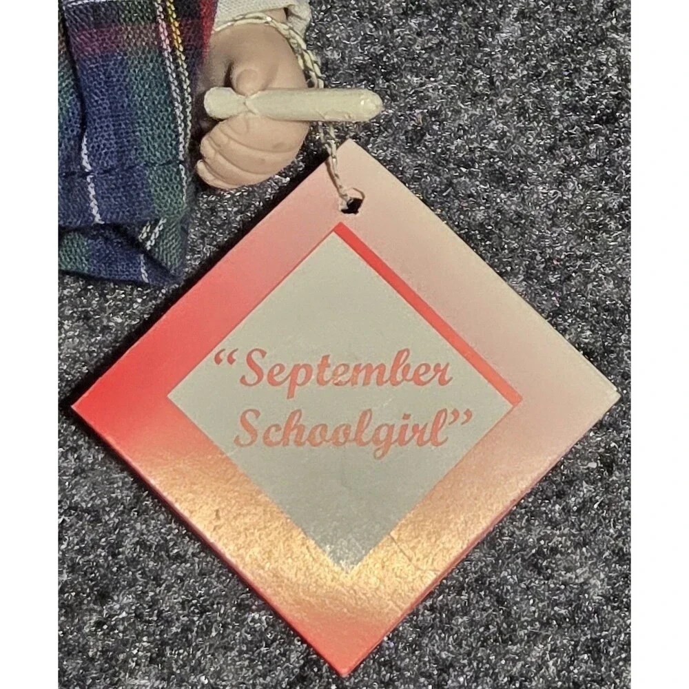 Ashton Drake September Schoolgirl VTG 1995 Calendar Babies Collection Doll